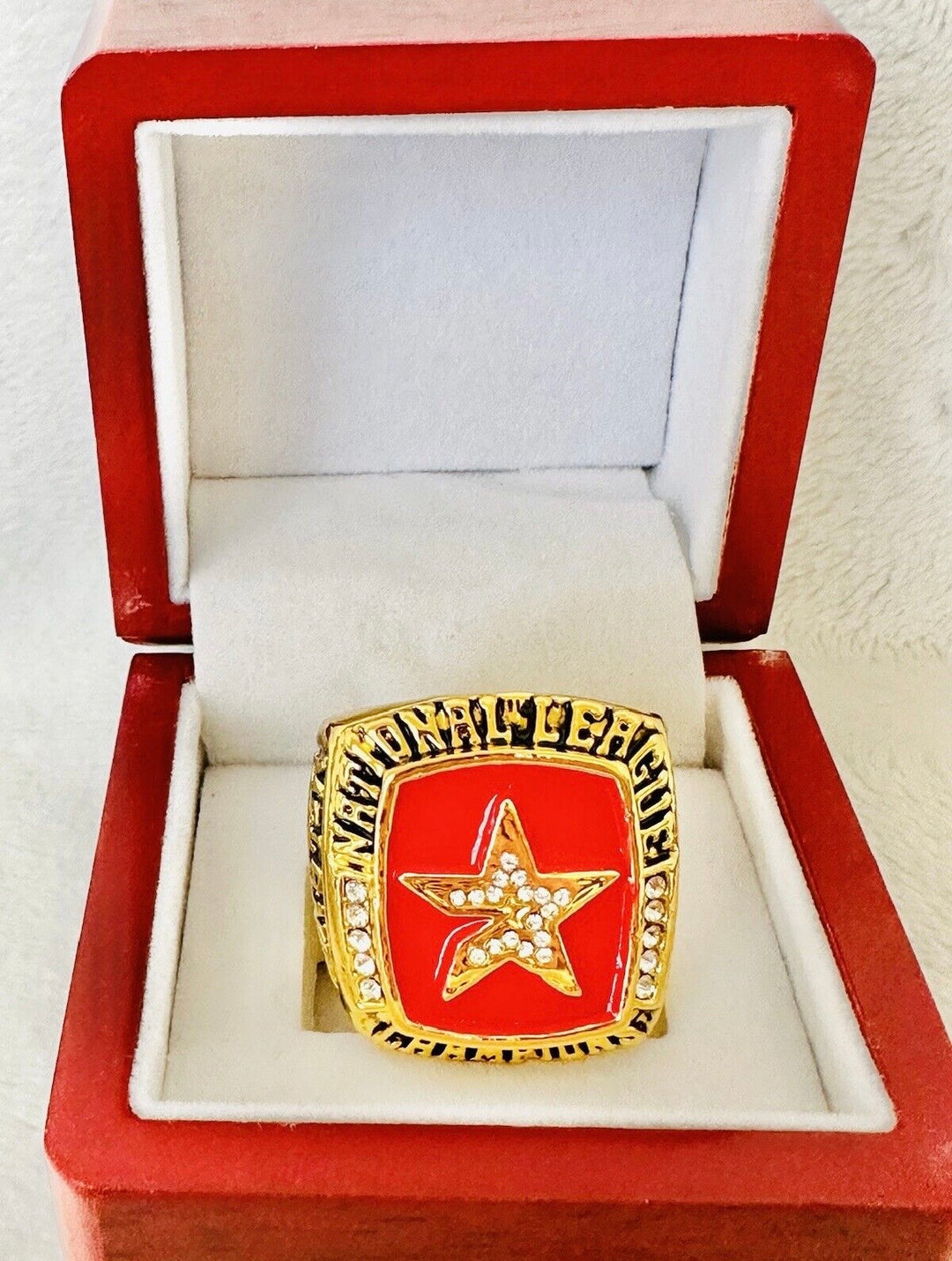HOUSTON ASTROS 2005 NL CHAMPIONSHIP Ring with box, US SHIP