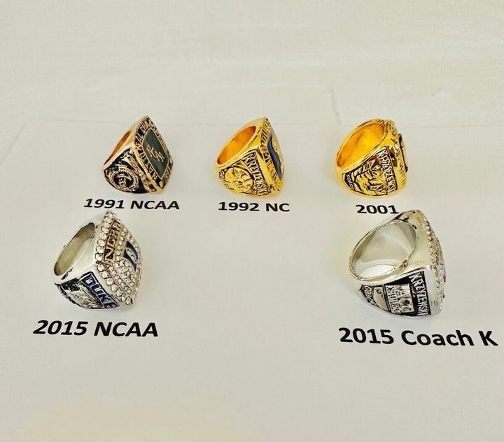 Duke Blue Devils National Champions Basketball Rings, Pick your ring