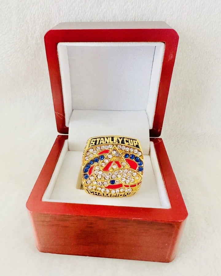 2001 Colorado Avalanche Stanley Cup Championship ring with box, US Ship