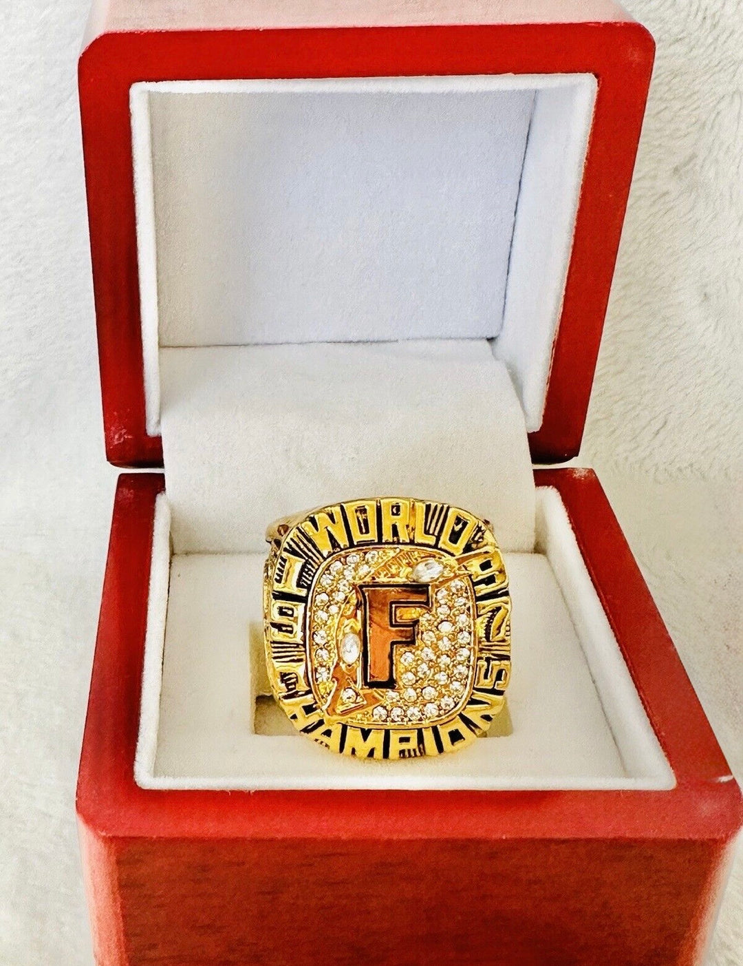 1997 Florida Marlins World Series championship ring with box, US SHIP