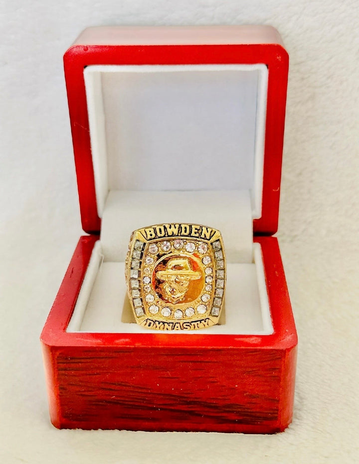 2009 Florida State Championship Bobby Bowden Ring with box, US SHIP