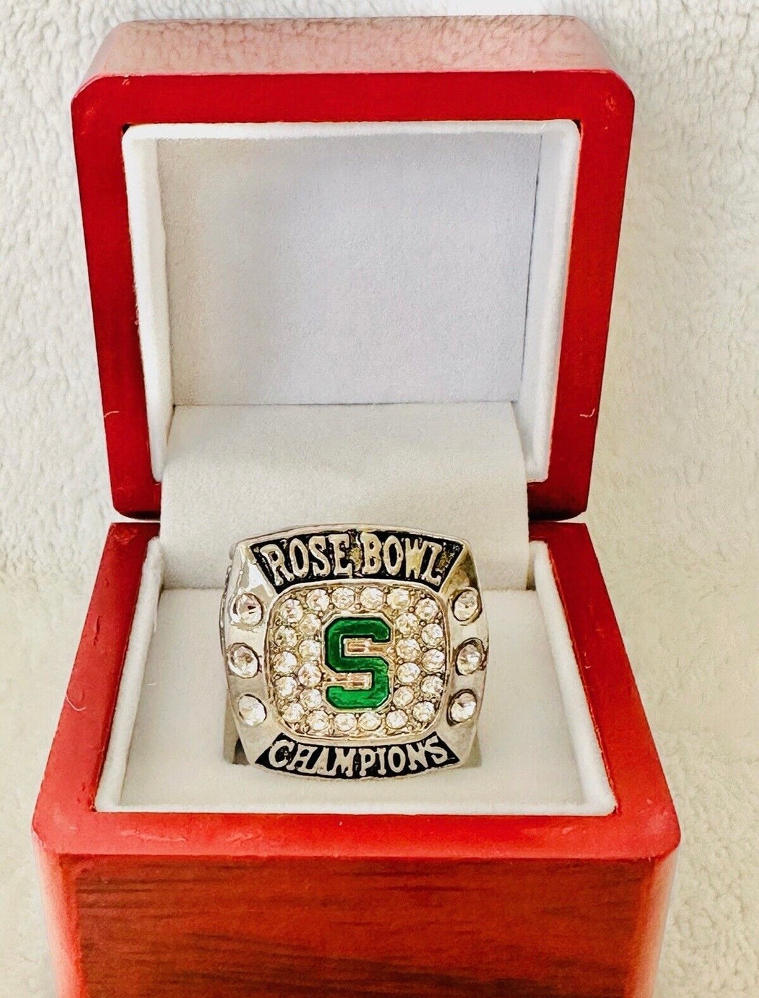 2014 Michigan State Spartans Rose Bowl Championship ring, US Ship