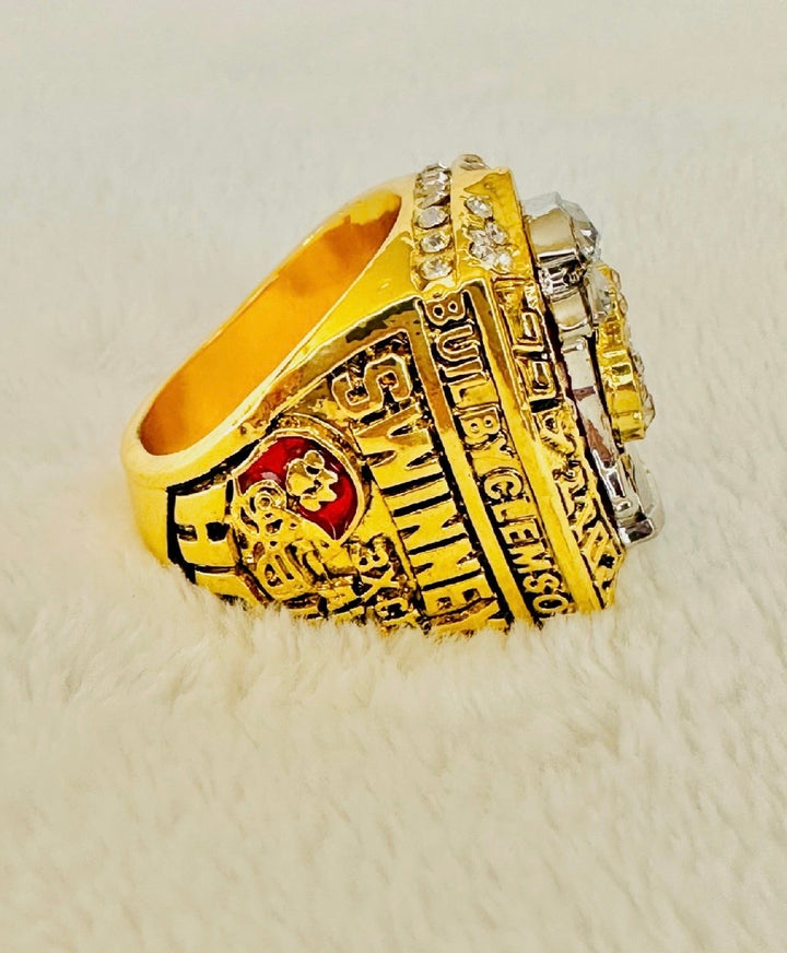 2017 Clemson Tigers Championship Ring, US Ship