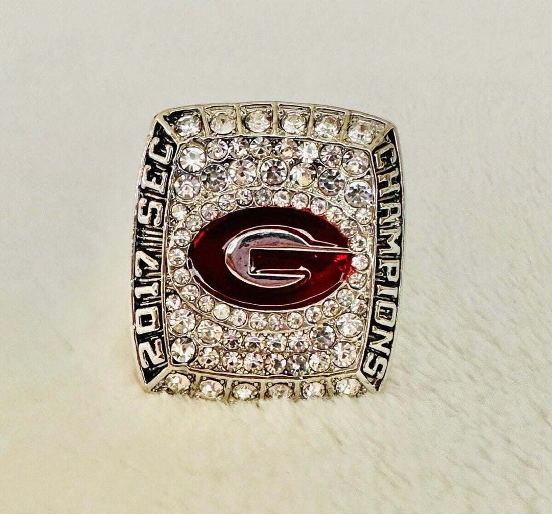 2017 Georgia Bulldogs SEC Championship Ring, US SHIP
