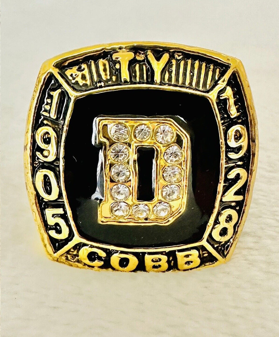 Detroit Tigers Ty Cobb Hall Of Fame Ring, US SHIP 1905-1928