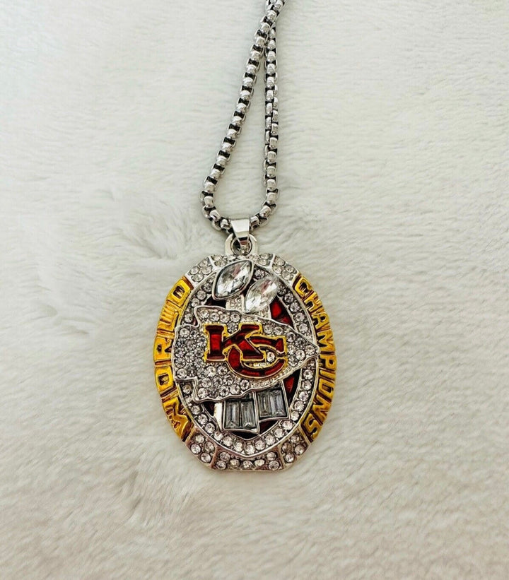 2019 Kansas City Chiefs Super Bowl Championship Pendant, US SHIP - EB Sports Championship Rings