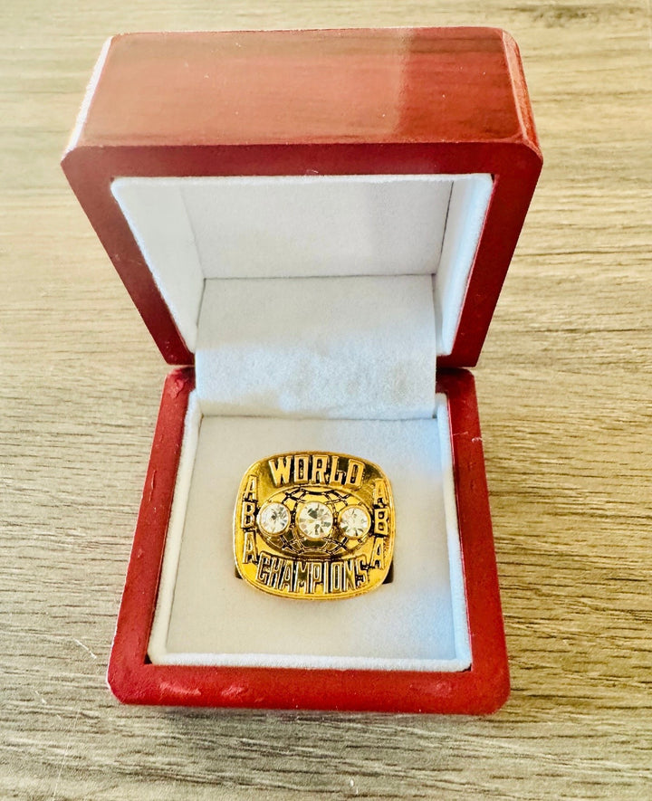 1973 Indiana Pacers ABA World Championship Ring with box, 🇺🇸 SHIP