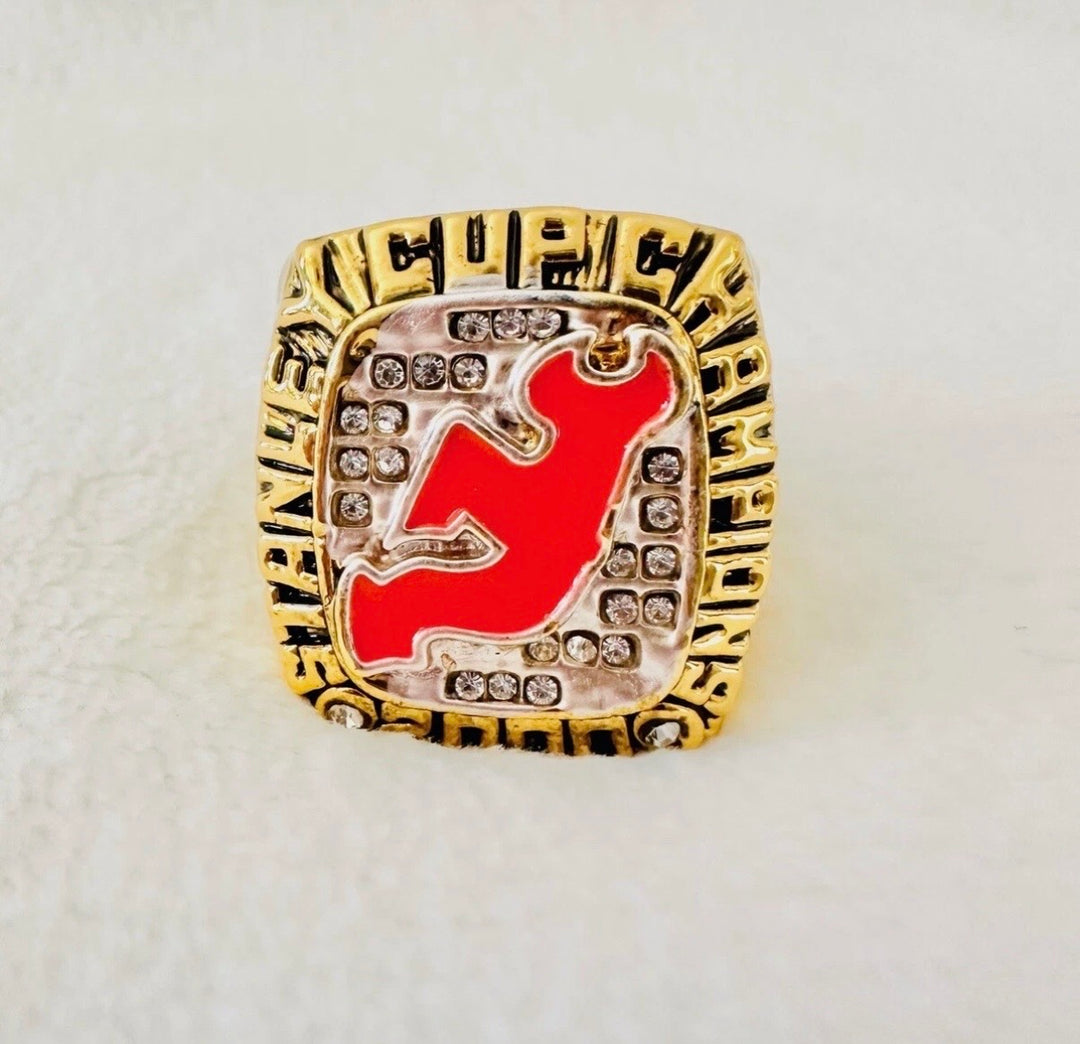 2000 New Jersey Devils Stanley Cup 18k GP Championship Ring with box, 🇺🇸 SHIP