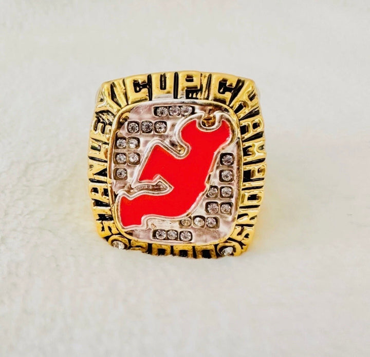 2000 New Jersey Devils Stanley Cup 18k GP Championship Ring with box, 🇺🇸 SHIP