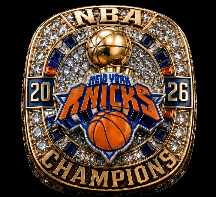 2026 Knicks Championship ring, size 11, ships 5 July
