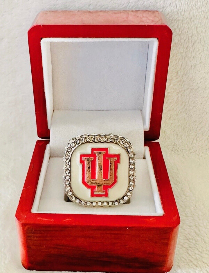 INDIANA HOOSIERS Graduation University RING with box, US SHIP