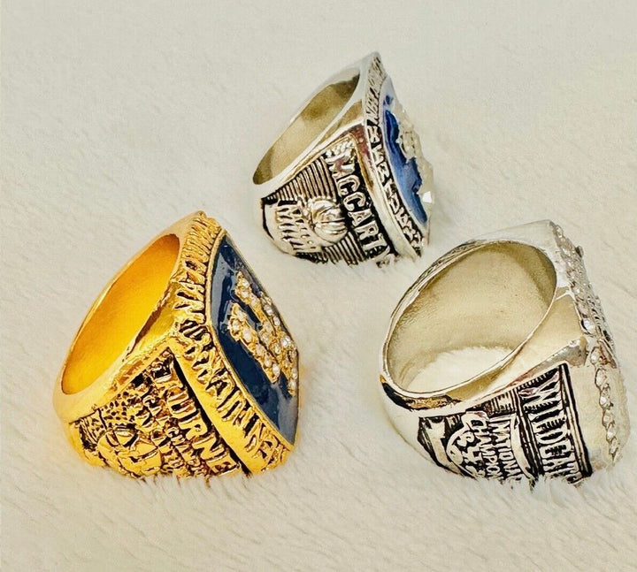 3 PCS Kentucky Wildcats Brass Championship Ring set with box, US SHIP 1996/98/2012