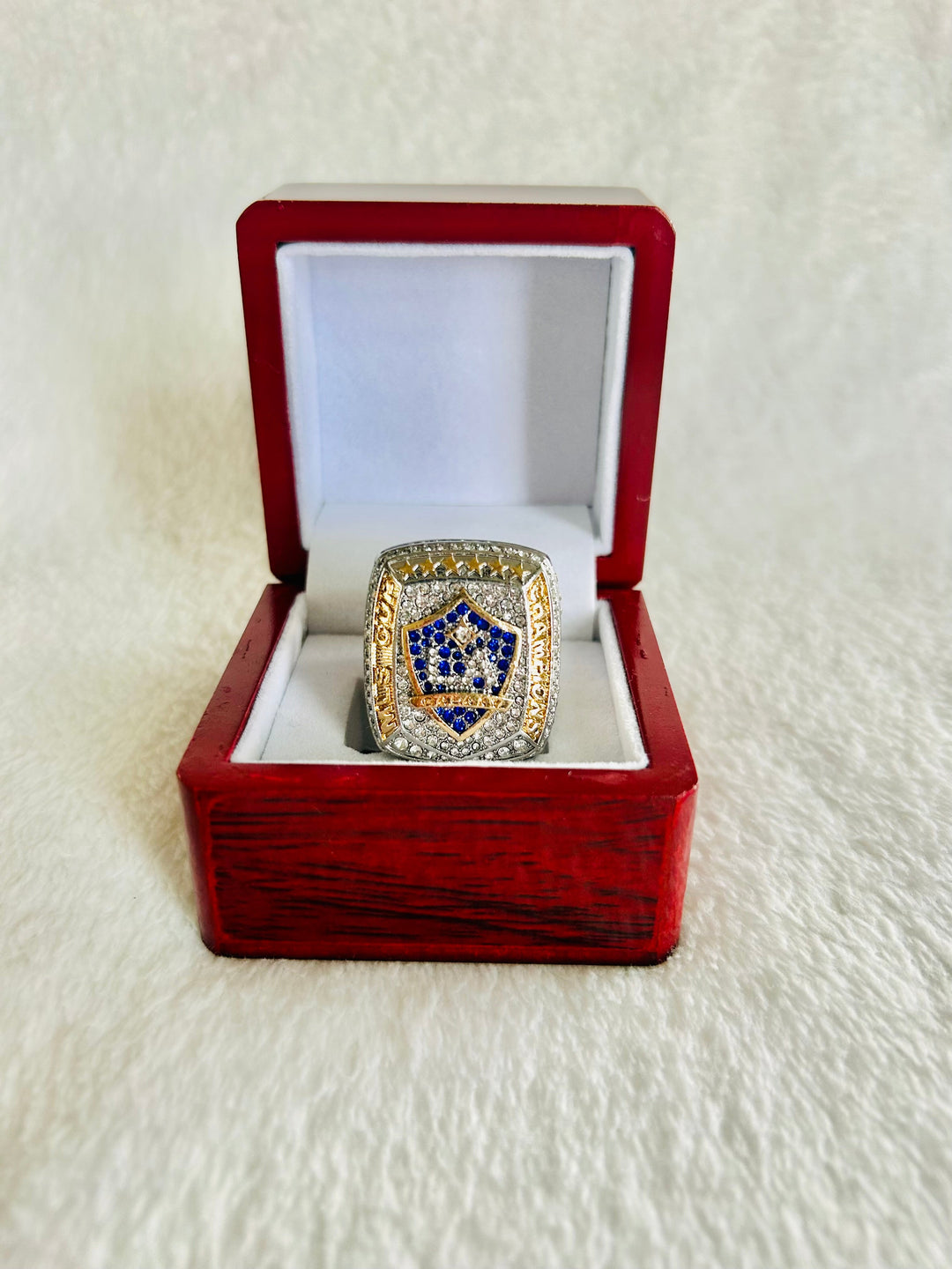 2024 MLS Cup LA Galaxy Championship Replica Ring Stadium Giveaway With Box - EB Sports Championship Rings