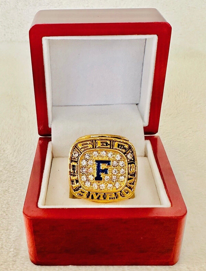 1995 Florida Gators SEC Championship Ring with box, US SHIP