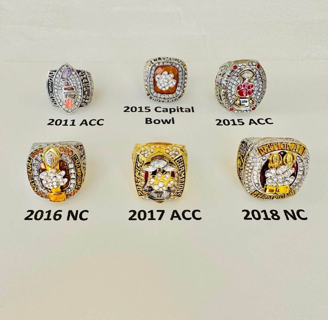 Clemson Tigers Championship Rings, PICK YOUR RING