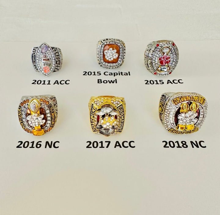 Clemson Tigers Championship Rings, PICK YOUR RING