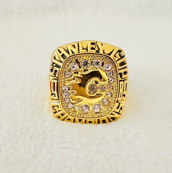 1989 Calgary Flames Stanley Cup Championship Ring, 🇺🇸 SHIP