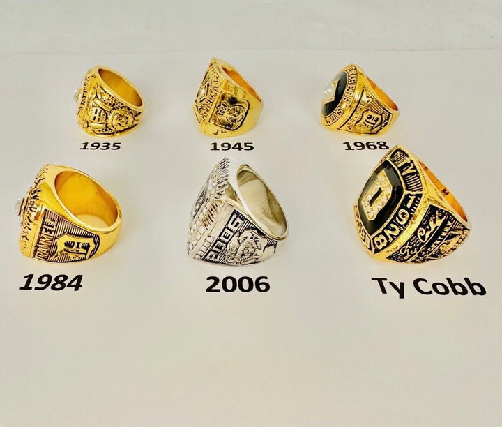 Detroit Tigers World Series Championship Ring with box, 🇺🇸 SHIP, pick your ring