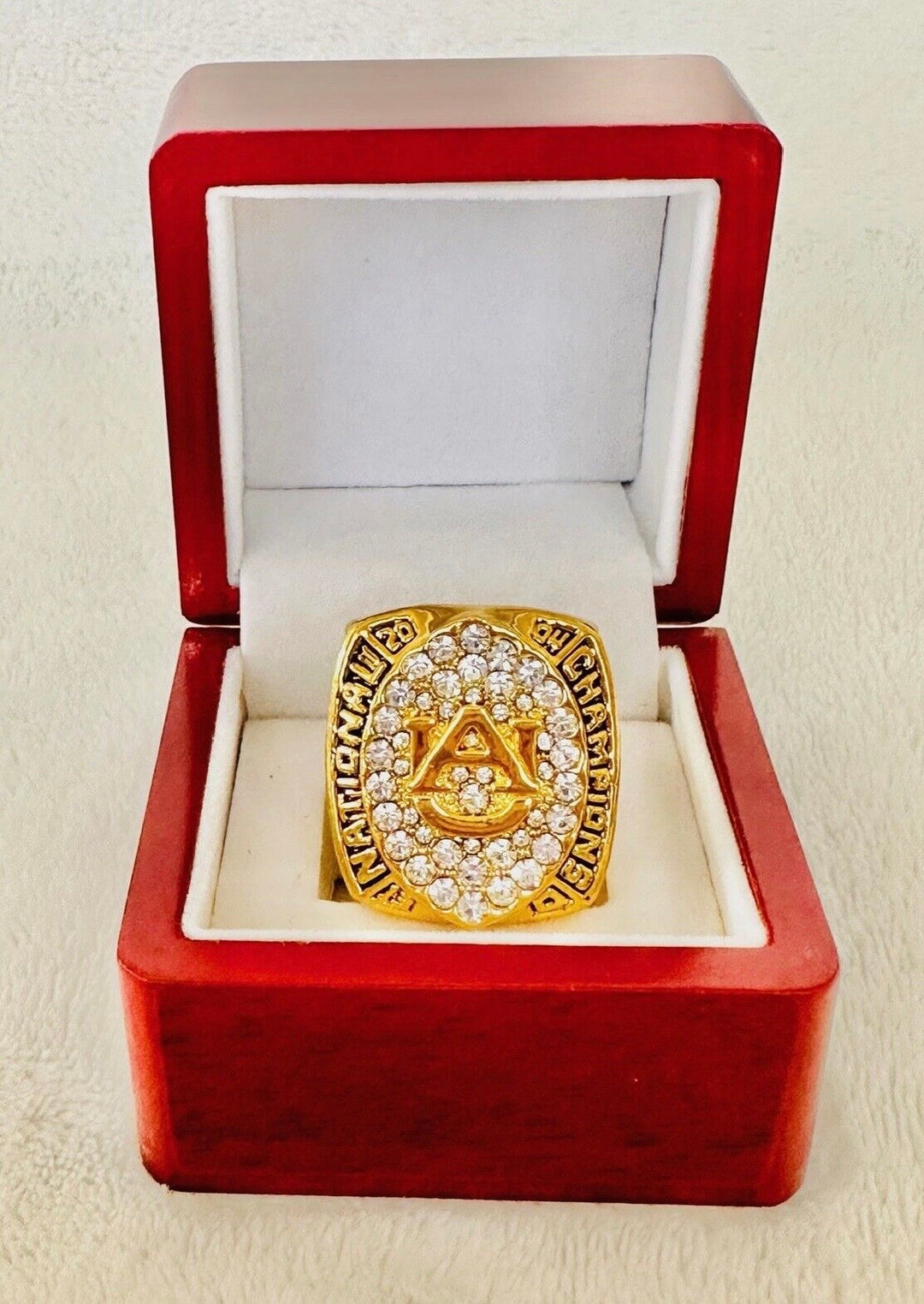 2004 Auburn Tigers NCAA National Championship Ring with box, US SHIP