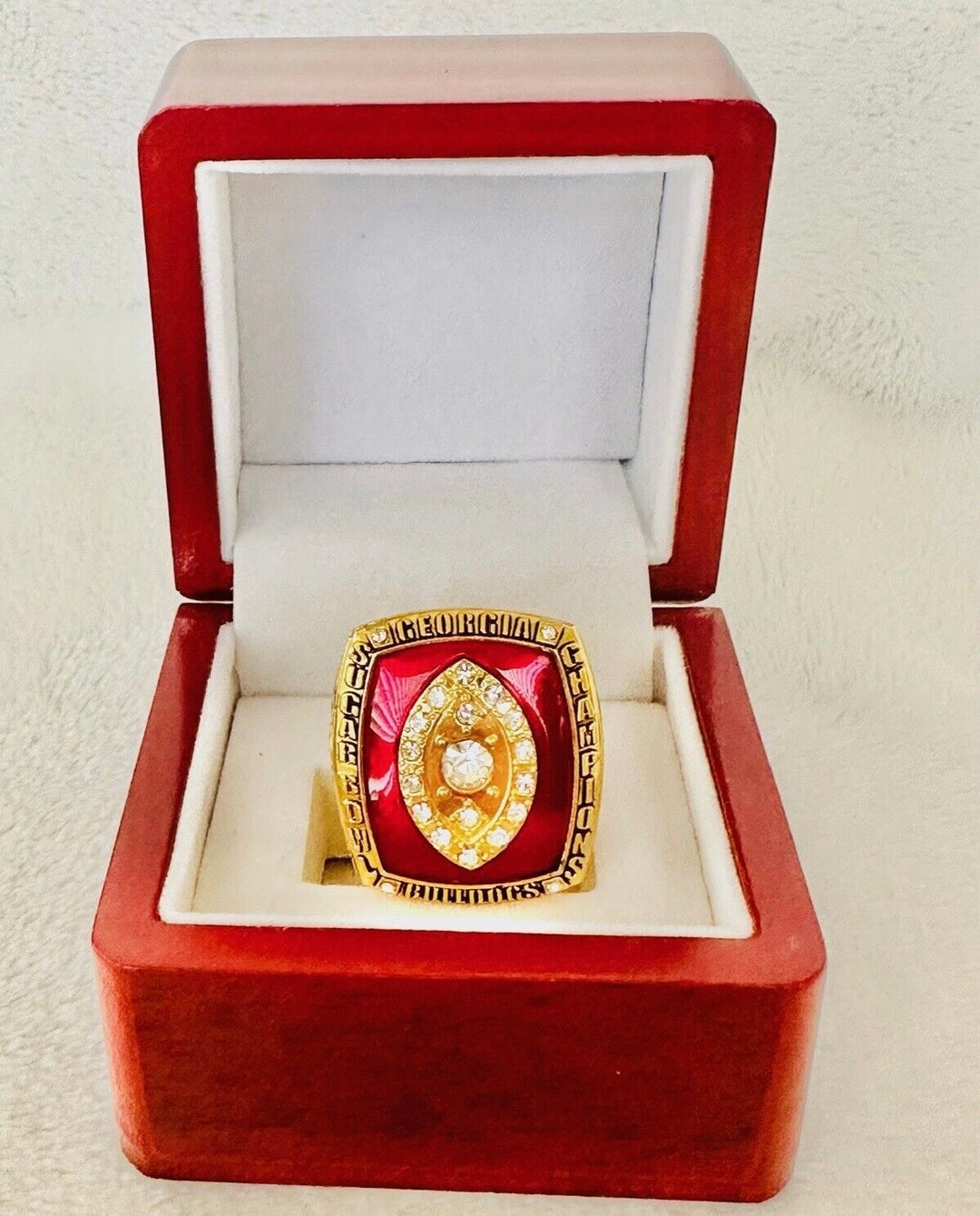 2003 Georgia Bulldogs Sugar Bowl Championship Ring with box, US SHIP