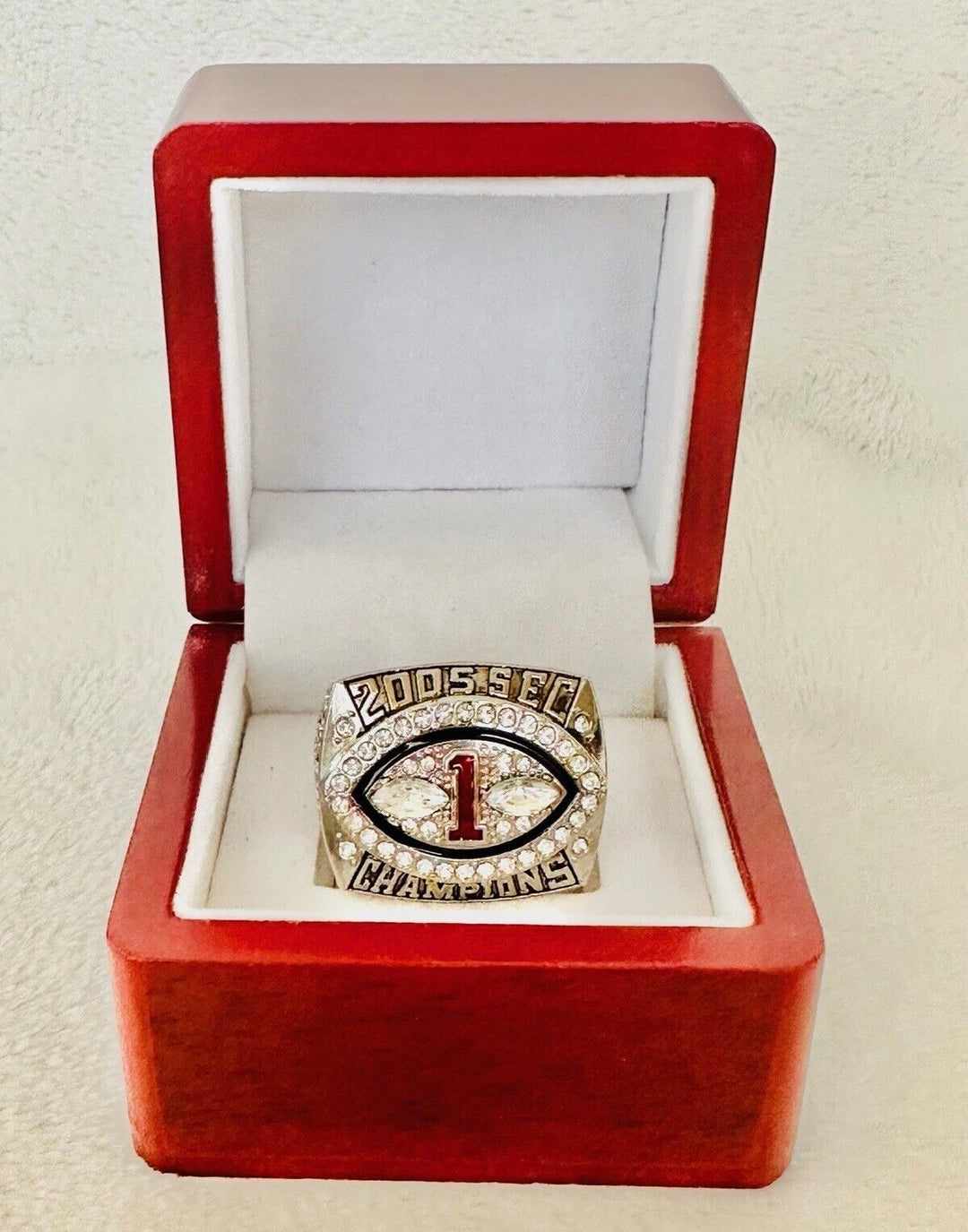 2005 Georgia Bulldogs SEC Championship Ring with box, US SHIP