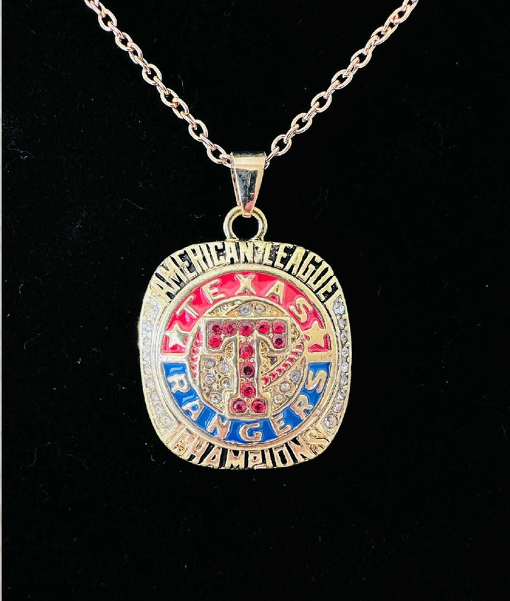 2011 TEXAS RANGERS American League Championship Pendant, 🇺🇸 SHIP