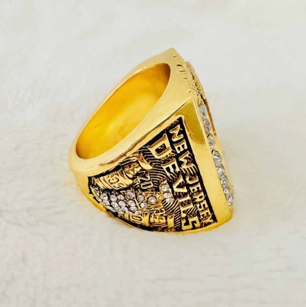 2003 New Jersey Devils Stanley Cup 18k GP Championship Ring, 🇺🇸 SHIP