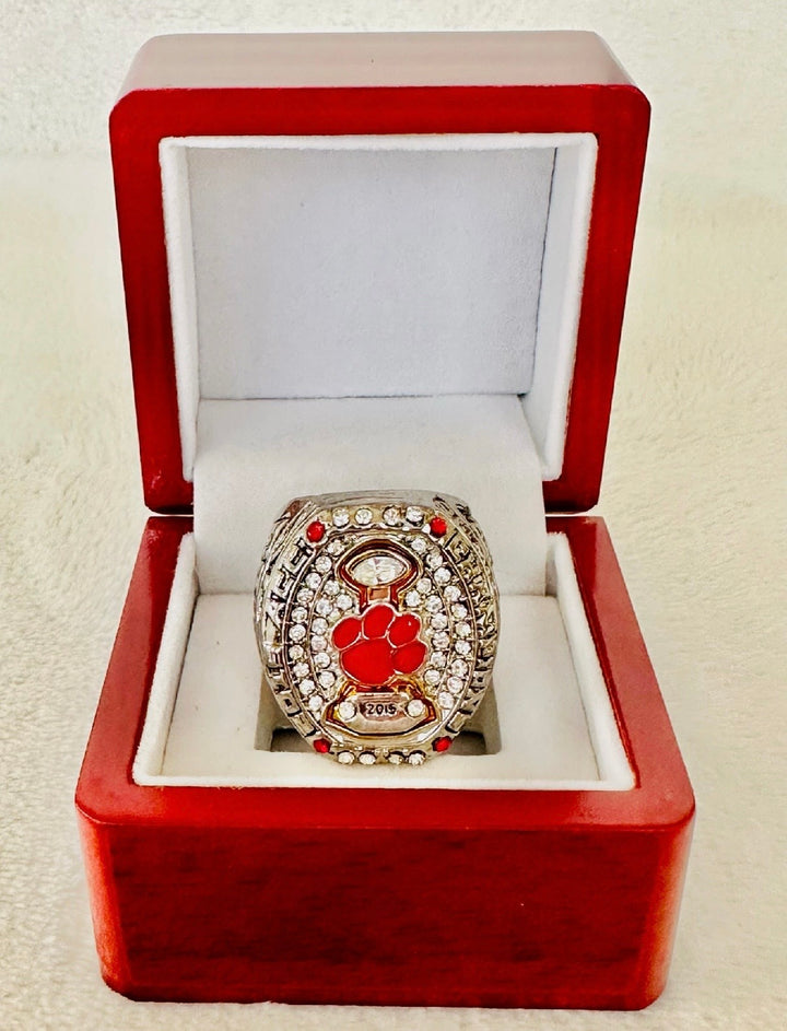2015 Clemson Tigers ACC Championship Ring with box, US Ship