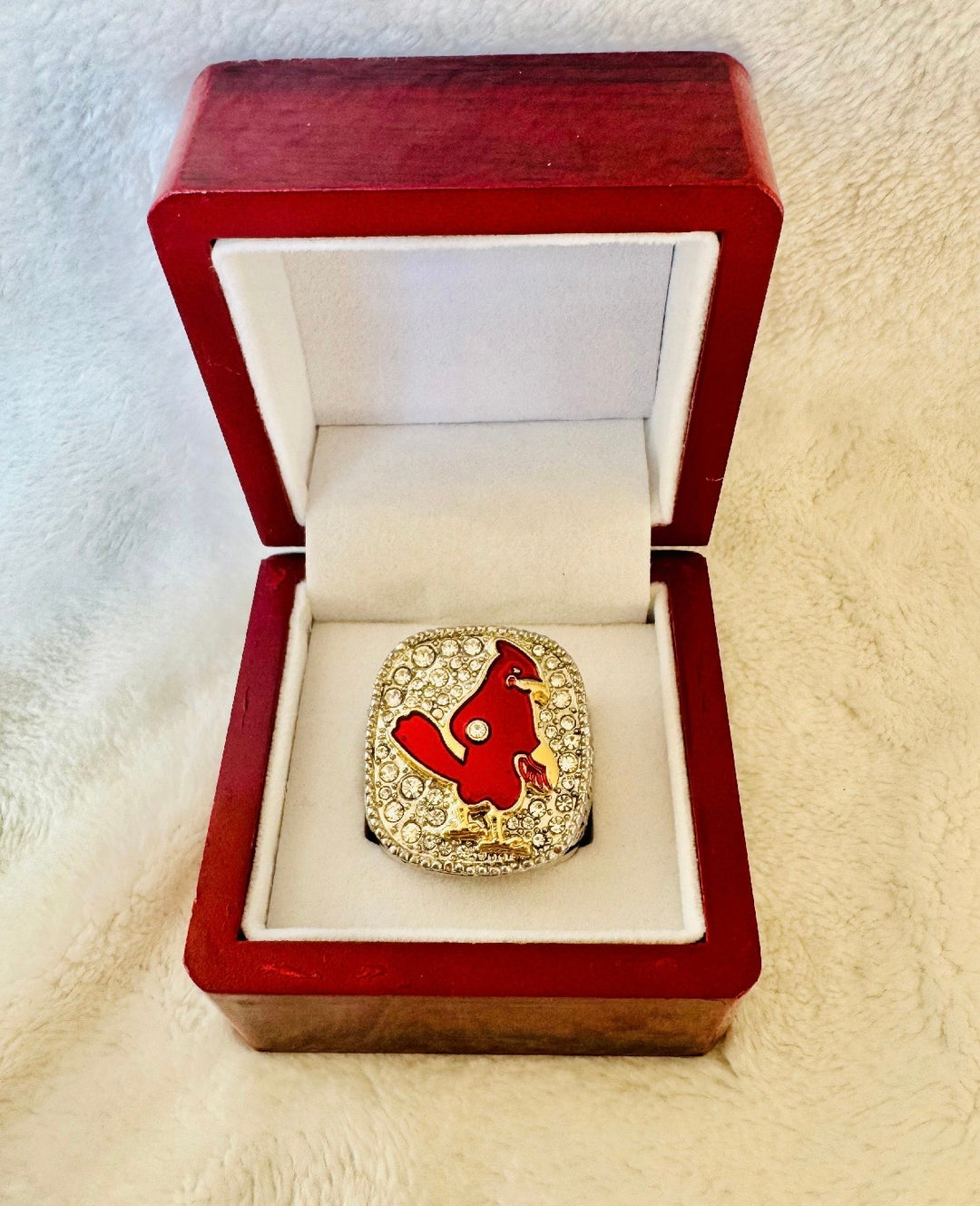 Memphis Redbirds 2017 Pacific Coast Champions Baseball Championship Ring with box, US Ship