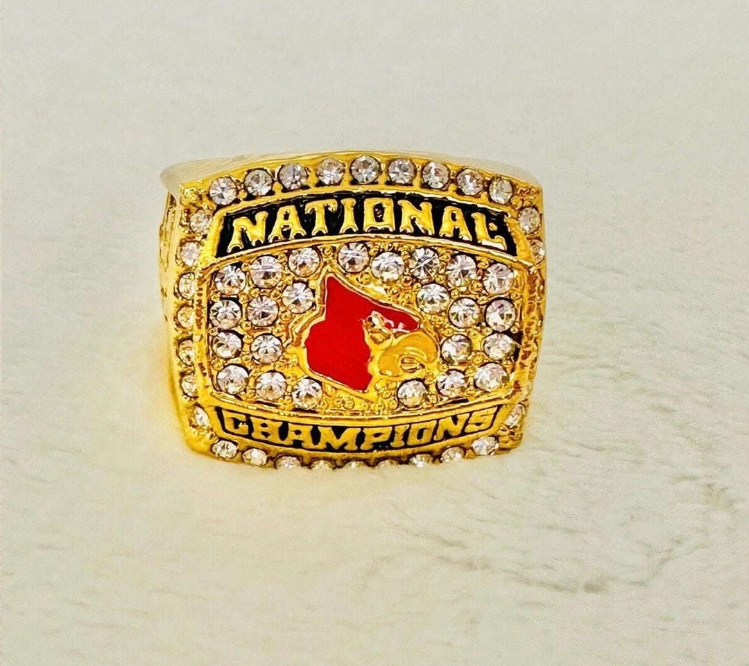 Louisville Cardinals College 2013 Basketball Championship Ring with box, US SHIP