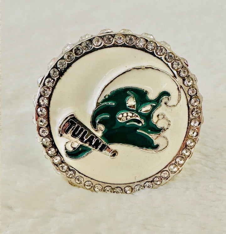 Tulane Green Wave Graduation Ring with box