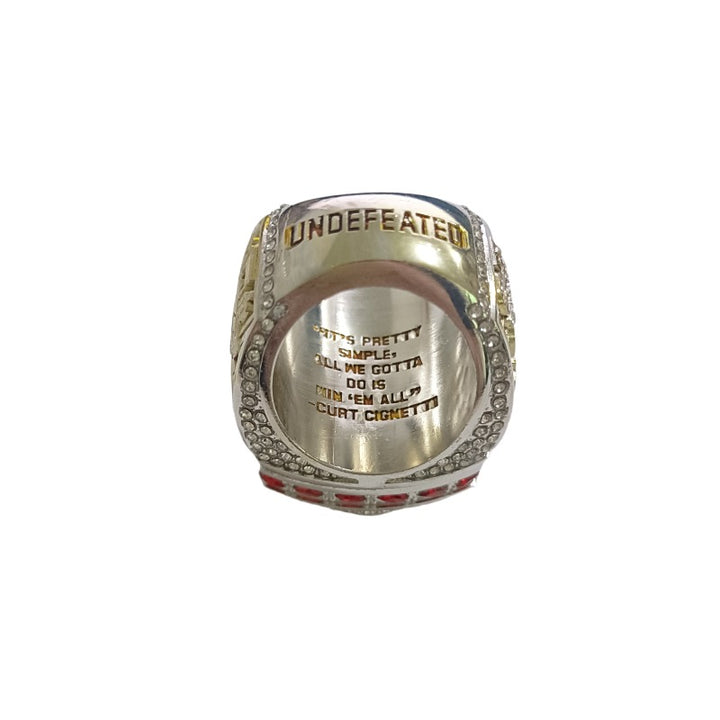 2026 Indiana Hoosiers Championship ring