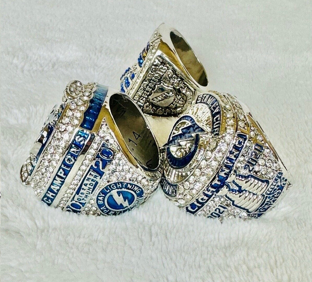 3 PCS Tampa Bay Lightning Championship Ring SET with box, 🇺🇸 SHIP 2004/20/21