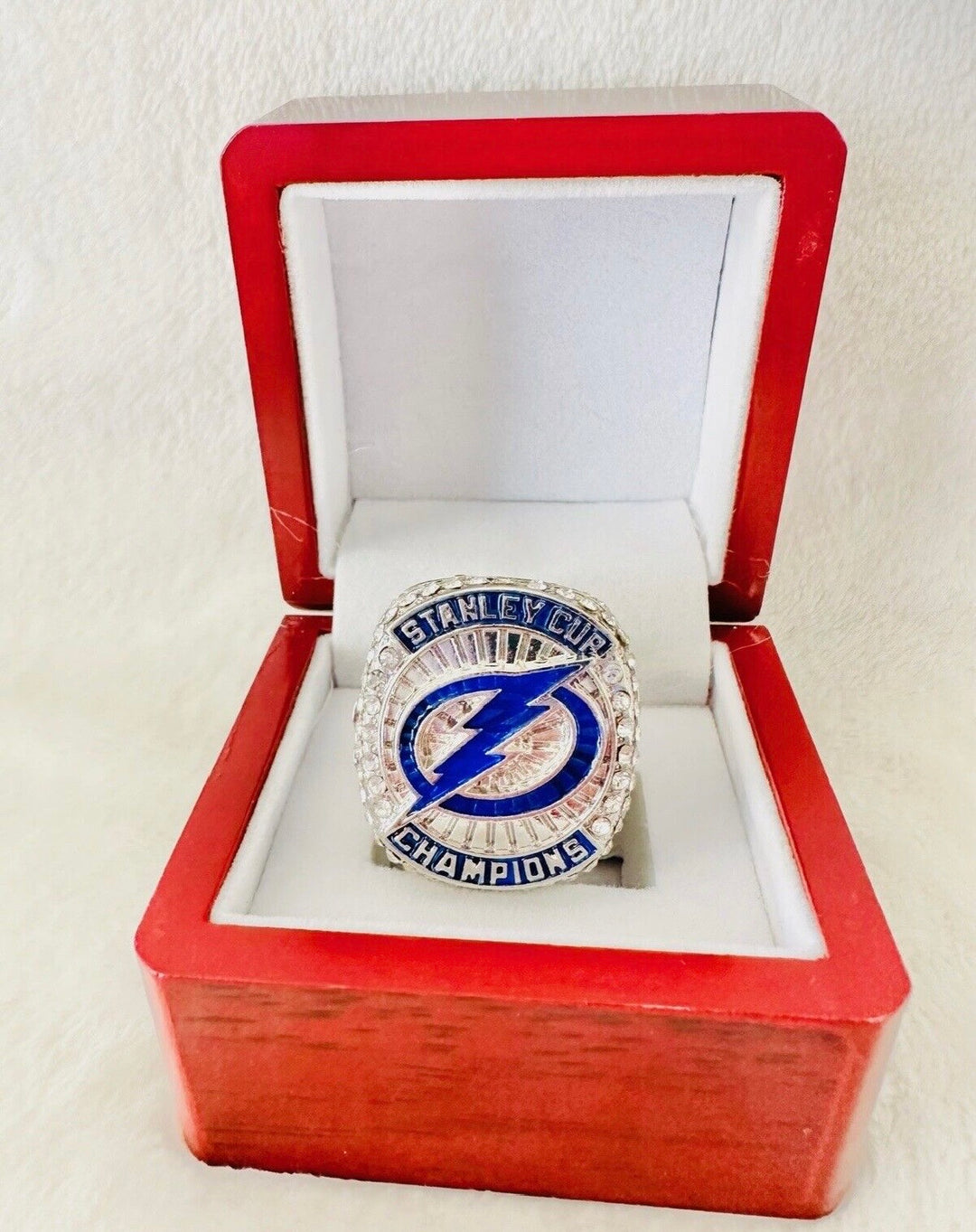 2021 Tampa Bay Lightning Stanley Cup Championship Ring with box, US SHIP