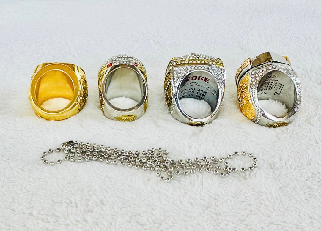 Kansas City Chiefs Super Bowl Championship Ring Set, US SHIP - EB Sports Championship Rings