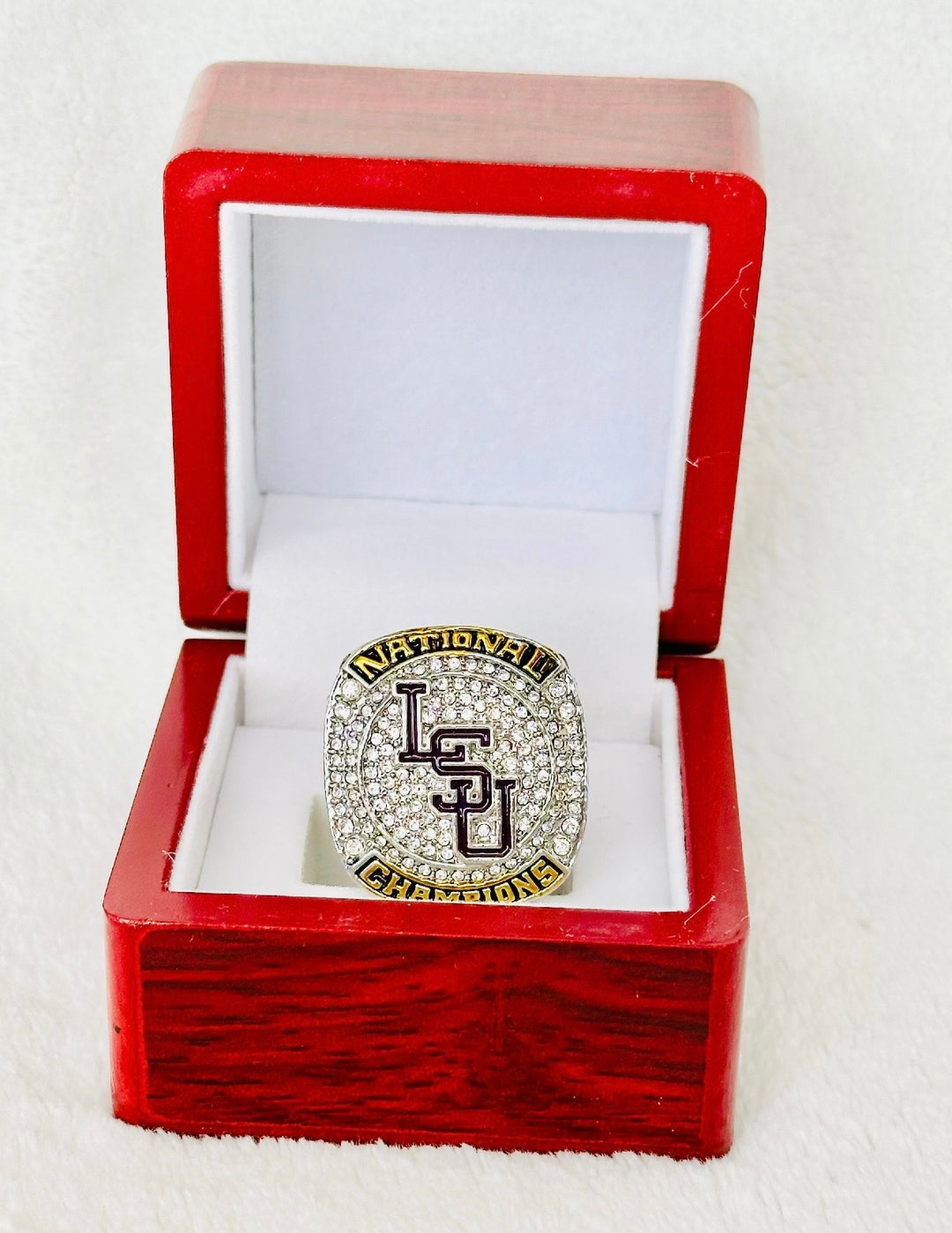 2023 LSU Tigers National Championship Ring with box, US SHIP