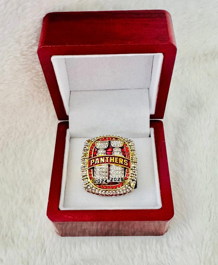 2025 Florida Panthers Limited edition Stanley Cup Championship Ring with box, US SHIP