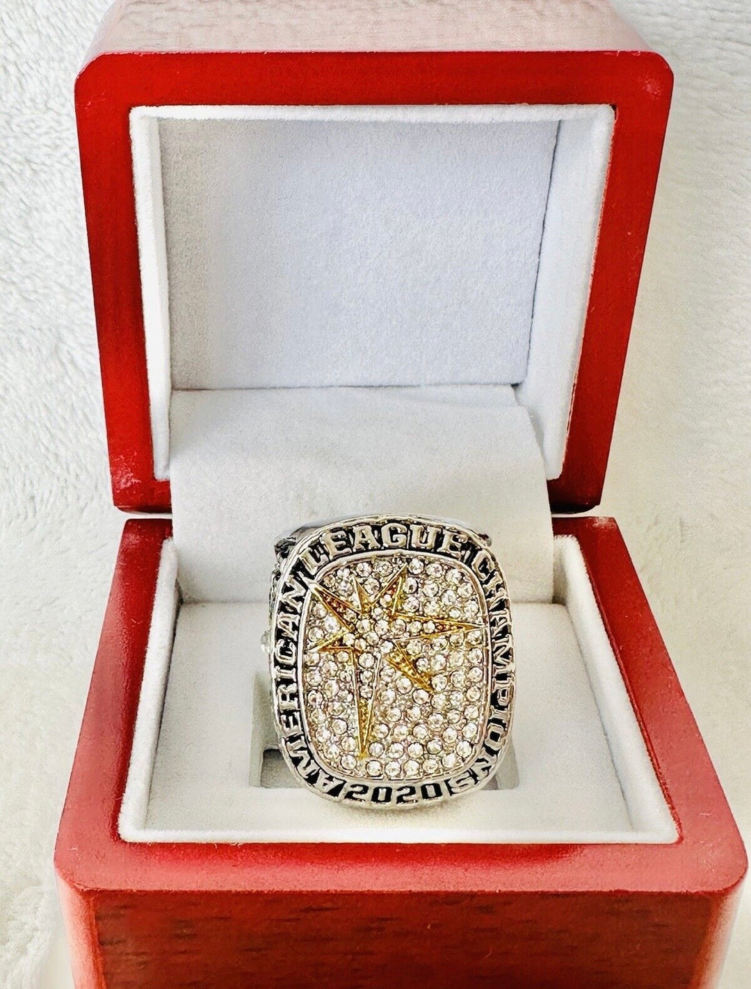 2020 Tampa Bay Rays American League Championship Ring with box, US SHIP