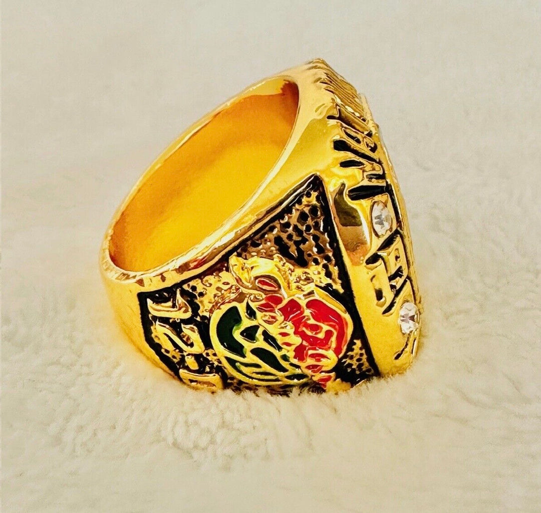 1997 Michigan Wolverines Replica Rose Bowl Championship Ring with box, US SHIP