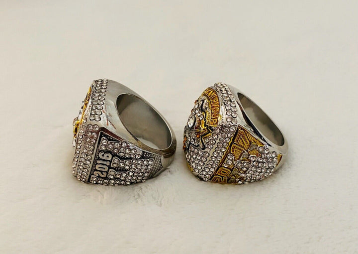 Pittsburgh Penguins 18k GP Championship Ring Set W Box,  SHIP Back To Back - EB Sports Champion&