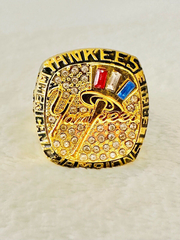 2003 NEW YORK Yankees AL Champions Replica Ring W Box,  SHIP - EB Sports Champion&