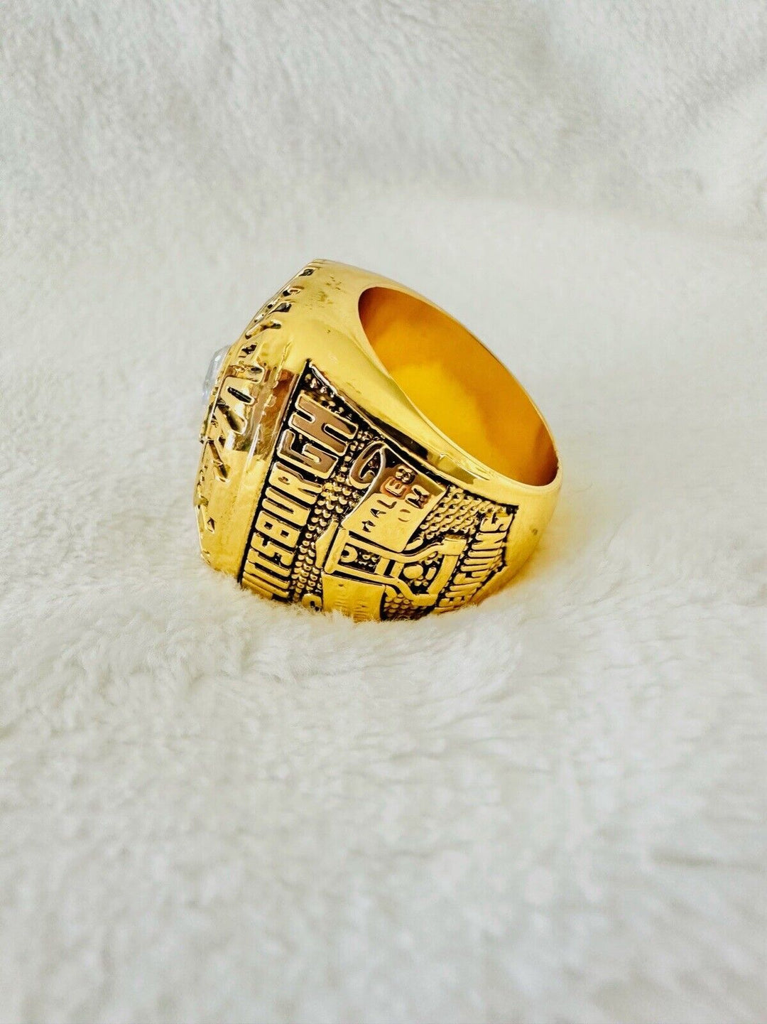 1991 Pittsburgh Penguins  Stanley Cup 18k GP Championship Ring,  SHIP - EB Sports Champion&