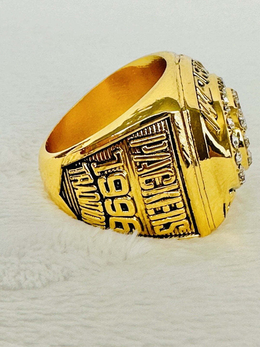 1996 Green Bay Packers Championship Replica Ring, Favre, US SHIP - EB Sports Champion&