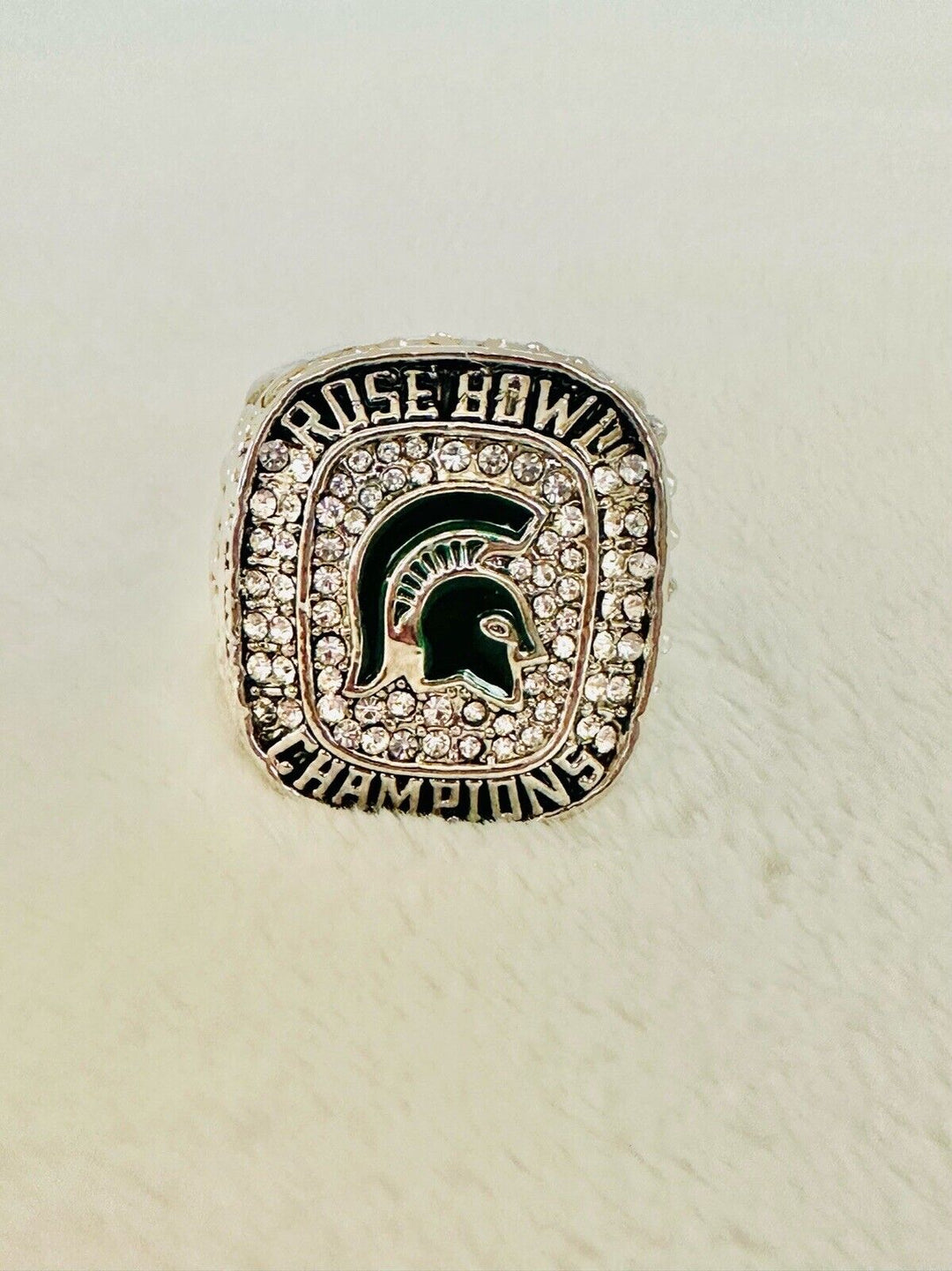 2013 Michigan State Spartans Rose Bowl Ring Championship Ring W Box, US Ship - EB Sports Champion&