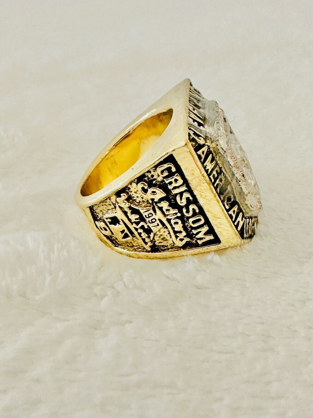 1997 Cleveland Indians NL Championship Ring W Box,  SHIP - EB Sports Champion&
