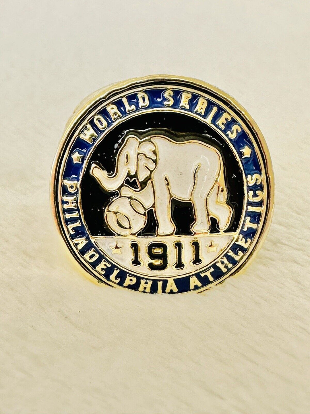 1911 Philadelphia Athletics World Series Championship Ring,  SHIP - EB Sports Champion's Cache