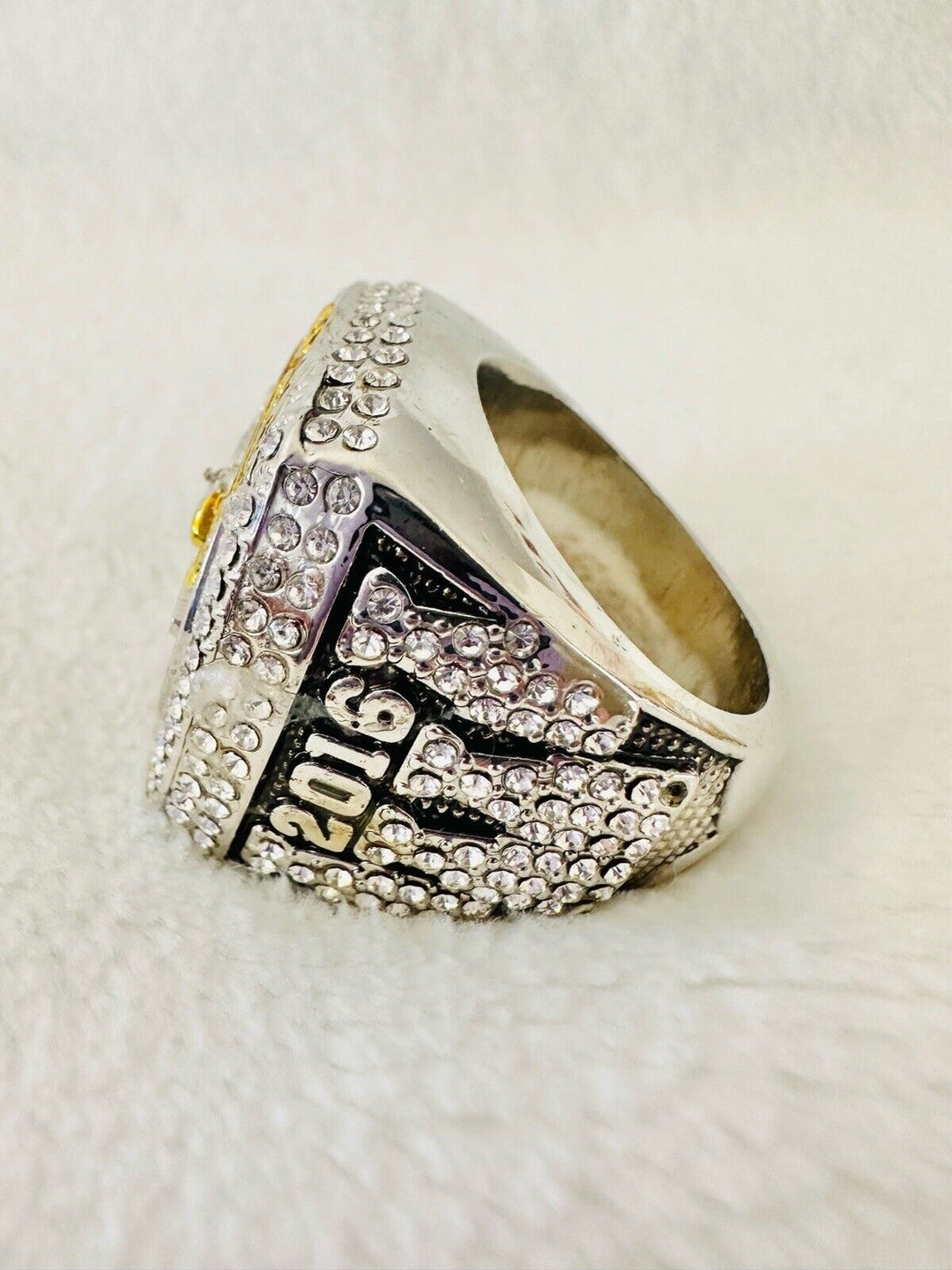 2016 Pittsburgh Penguins  Stanley Cup 18k GP Championship Ring W Box,  SHIP - EB Sports Champion&