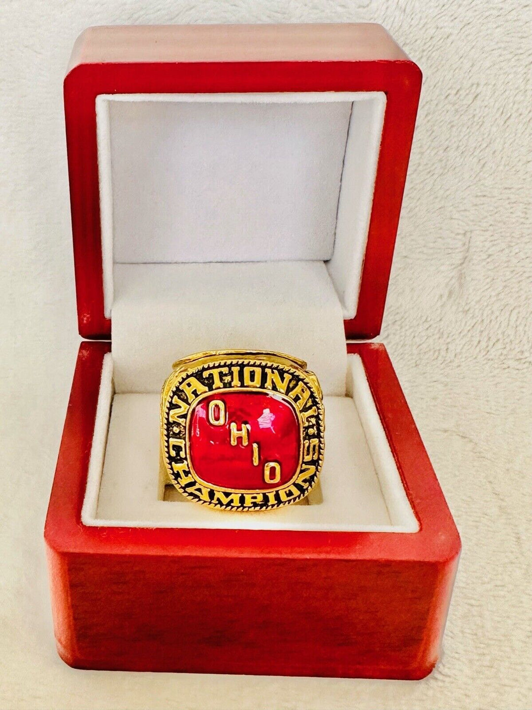 1968 Ohio State NCAA Championship Ring W Box, US SHIP - EB Sports Champion's Cache