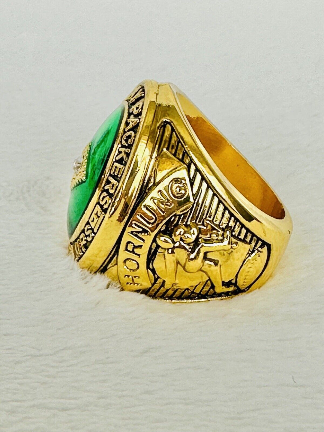 1961 Green Bay Packers Championship Replica Ring W Box, US SHIP - EB Sports Champion&