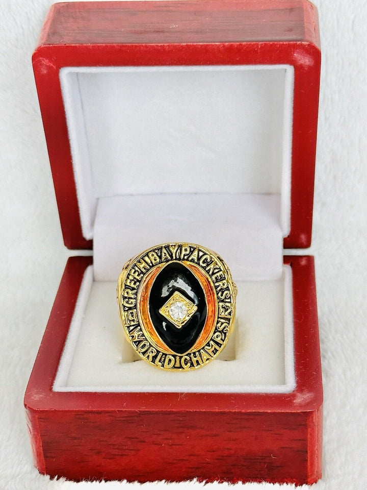 1962 Green Bay Packers Championship Replica Ring W Box, US SHIP - EB Sports Champion&